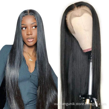 Uniky Wholesale transparent lace frontal wigs,wigs human hair lace front straight,100% brazilian human hair wigs